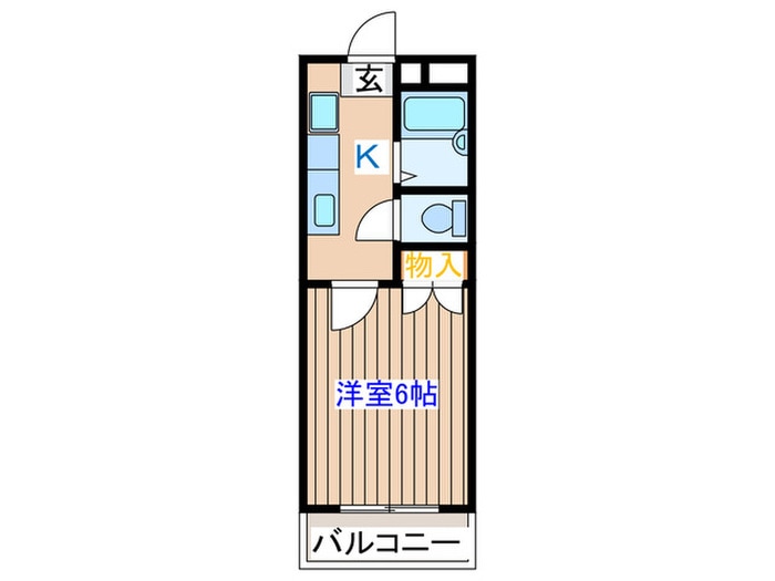 アーバンヒルズ柏木の物件間取画像