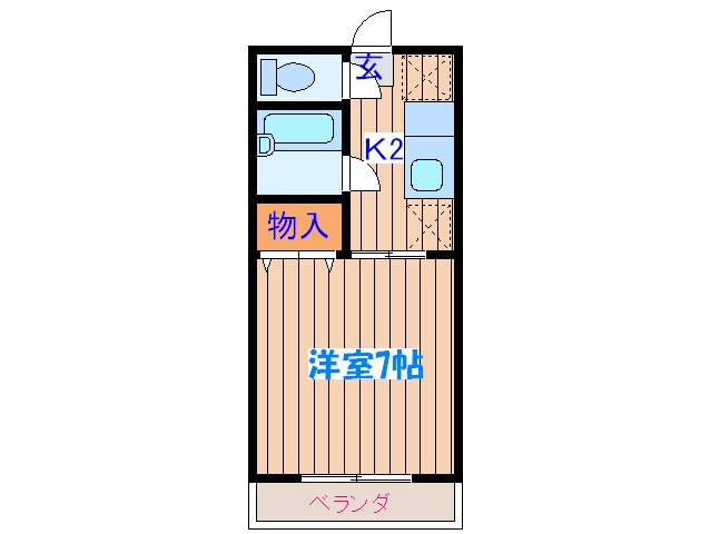 シティハイツ銀杏の物件間取画像