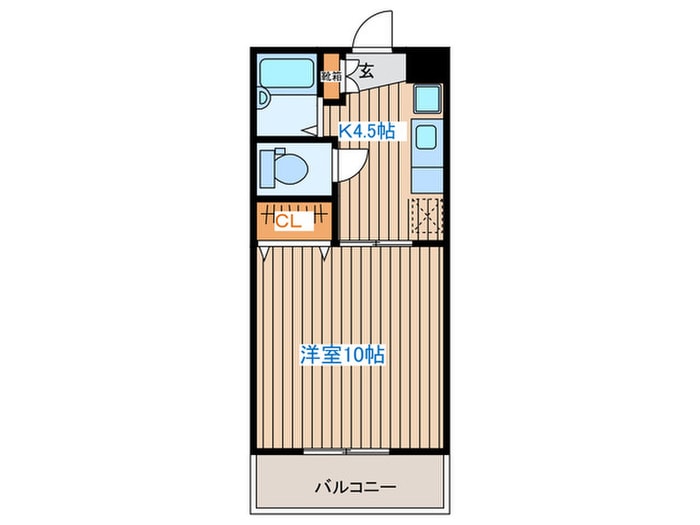 グランポート泉崎の物件間取画像