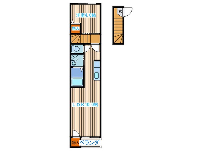 プランドール銀杏町の物件間取画像