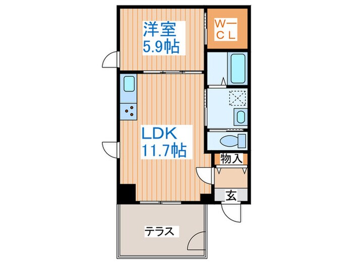 塩釜リトル・ヒルズの物件間取画像