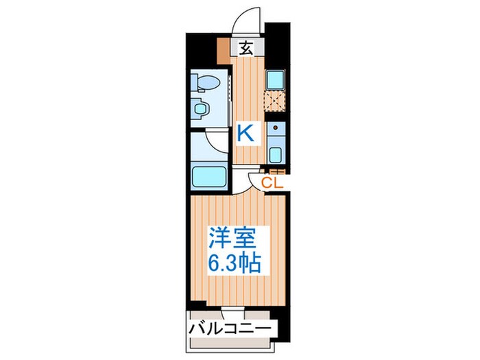 La・Fonte立町の物件間取画像