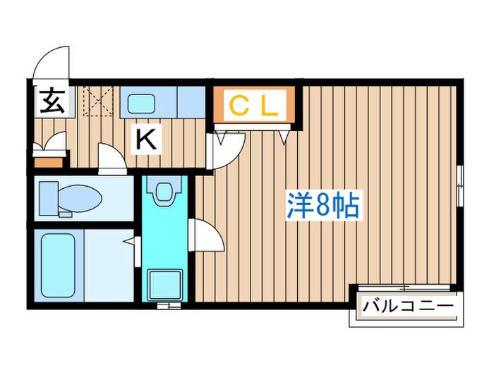 ラ・テール太子堂の物件間取画像