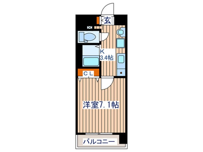 プレノ小田原弓ノ町の物件間取画像