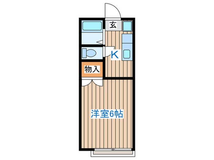 ジェミニハウスの物件間取画像