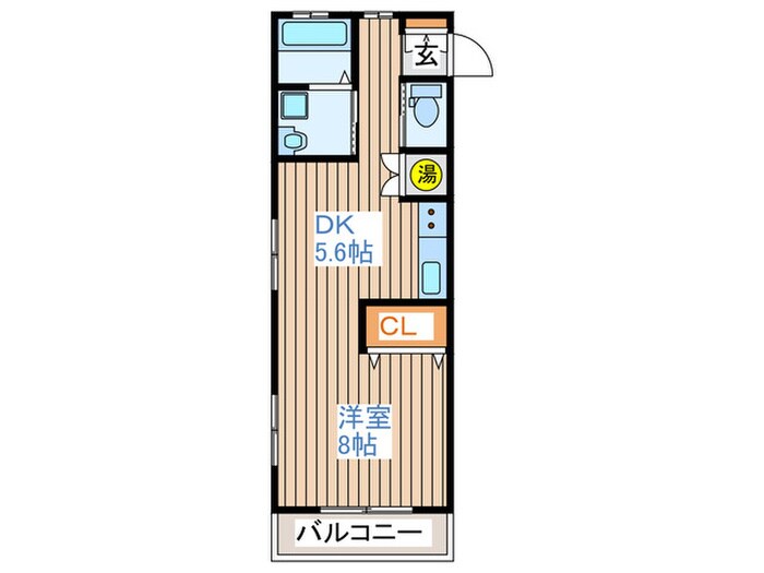 すまいる１７番館の物件間取画像