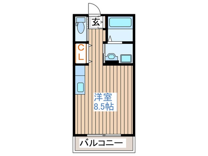 すまいる８番館の物件間取画像