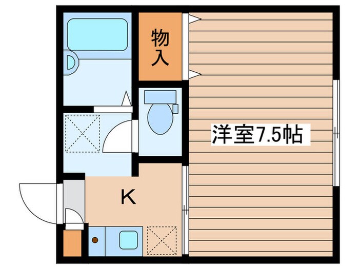 フレグランスツバキの物件間取画像