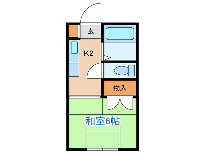 アークベース川内の物件間取画像