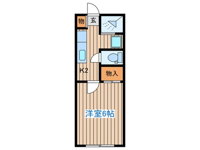 ランドフェアBの物件間取画像