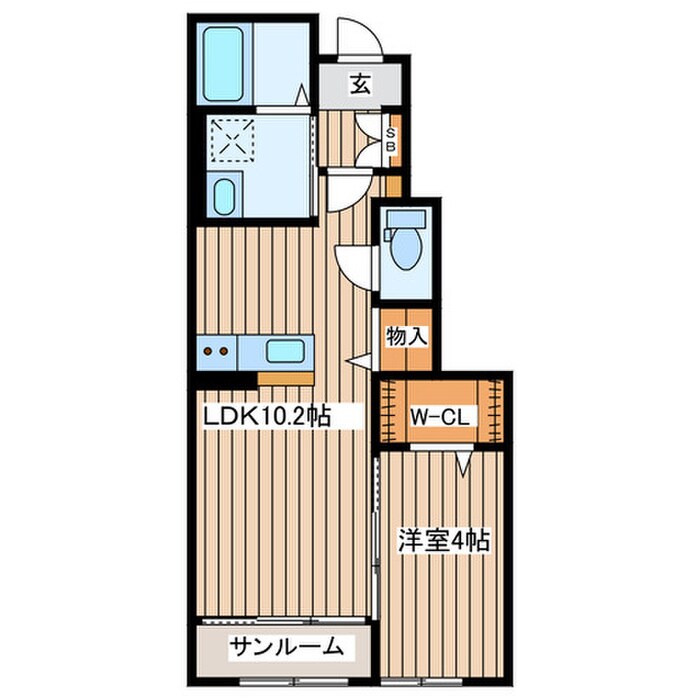 エクセランメゾンの物件間取画像