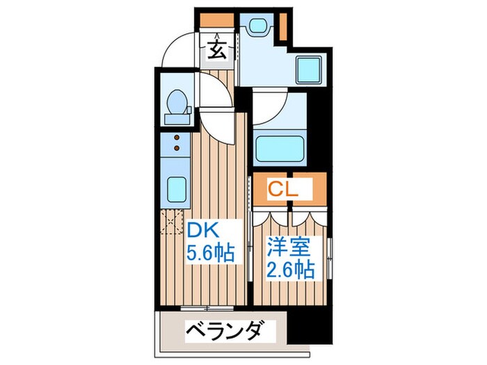 シーズンフラッツ　SENDAI　EASTの物件間取画像
