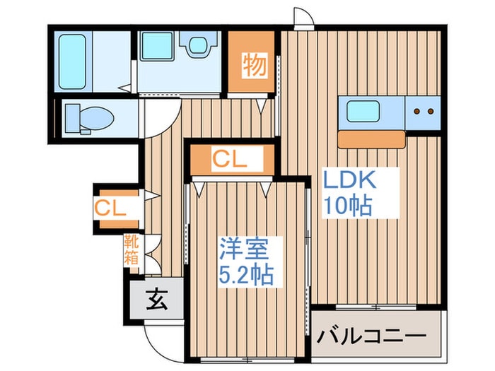 グランフォンティーヌの物件間取画像