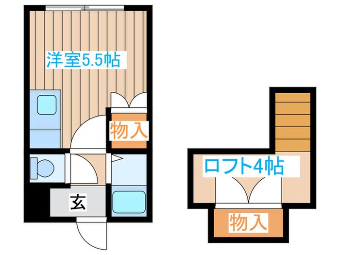 エクセルシャトーSの物件間取画像