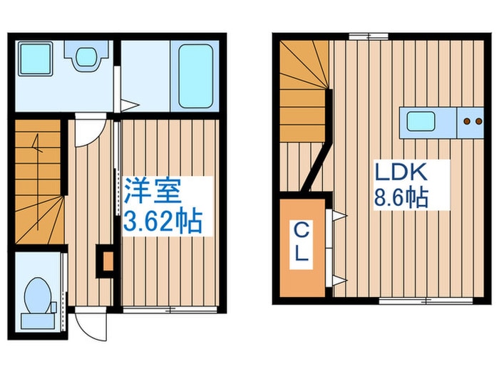 イニシアティブ原ノ町の物件間取画像