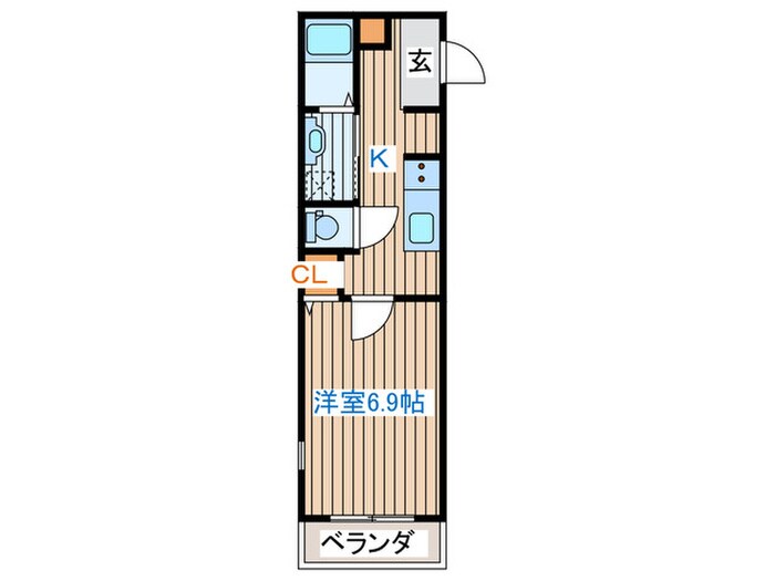 ルミナス平成の物件間取画像