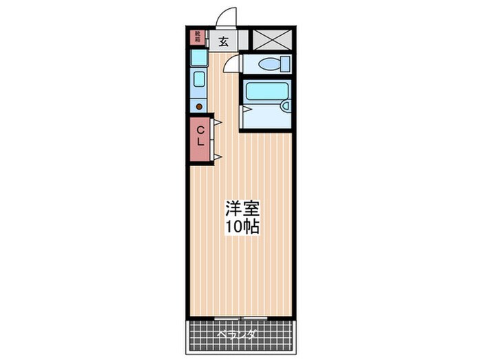 広瀬北ビルの物件間取画像