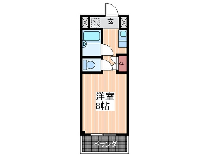 カルティエ宇品西の物件間取画像