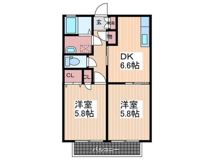 スバッツイオの物件間取画像