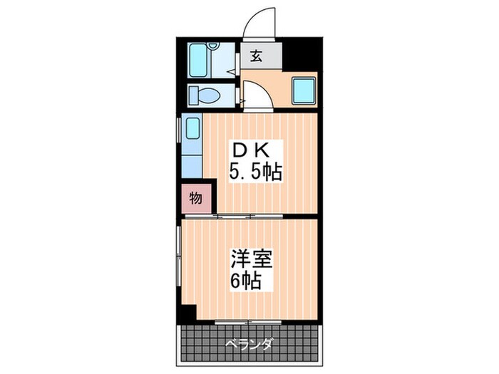 ＫＭＮビルの物件間取画像