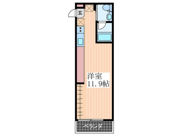 ヴィラ　リヴィエールの物件間取画像