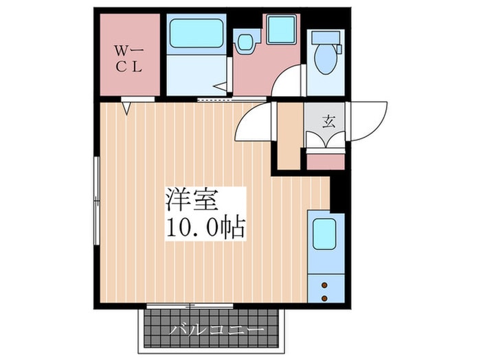 サンフィ－ルドの物件間取画像