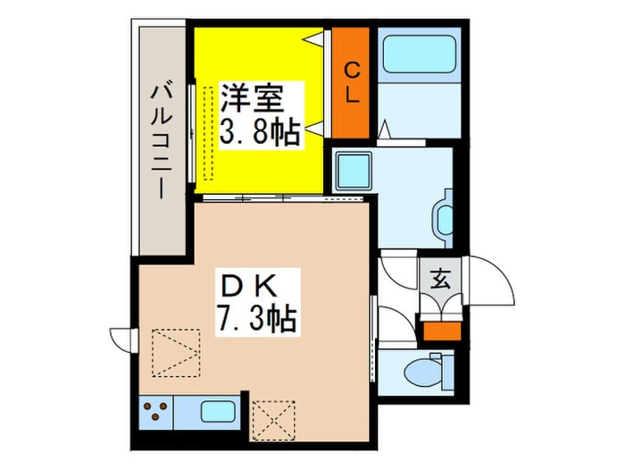 Ａｏｉパレスの物件間取画像