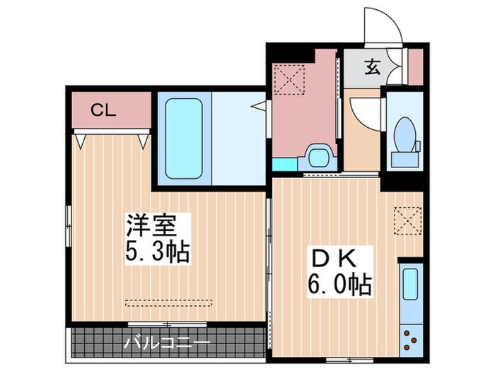 Ａｏｉパレスの物件間取画像