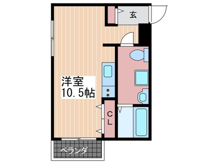 アンソリーゾ三篠の物件間取画像