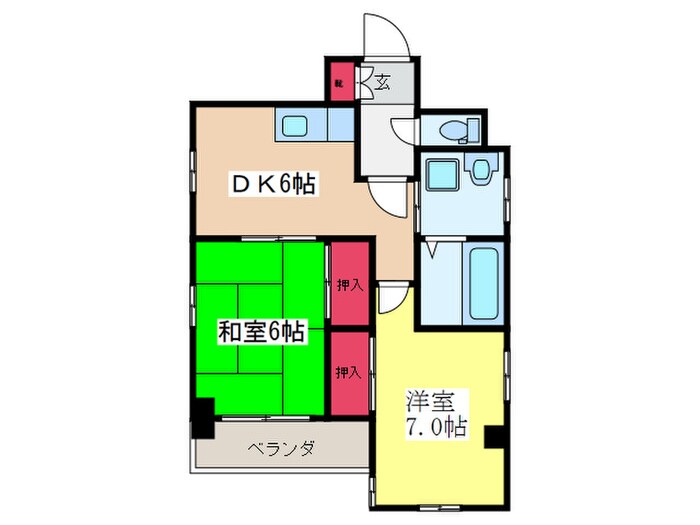 ウイング大手町(3F)の物件間取画像