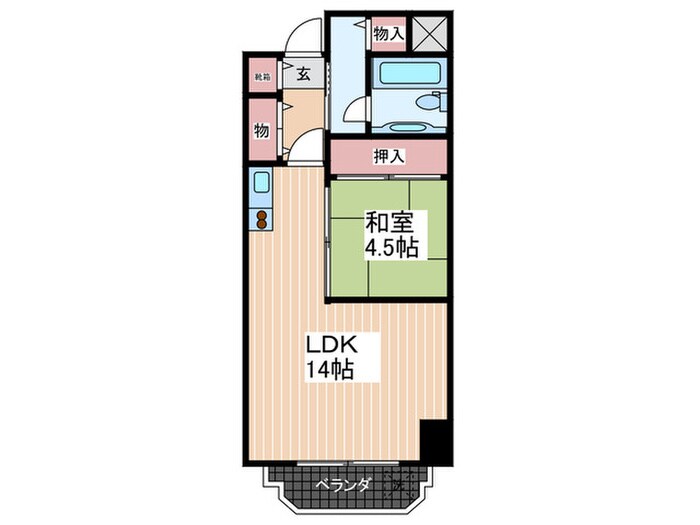 和光若草レジデンスの物件間取画像