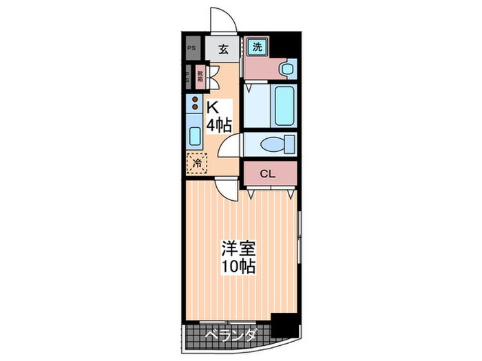 アクアシティ舟入中町(504)の物件間取画像