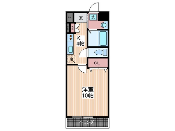 アクアシティ舟入中町(1102)の物件間取画像