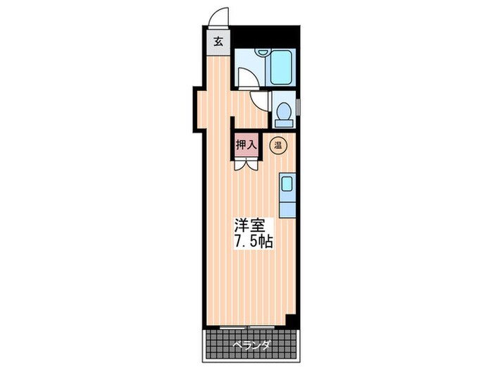 第２米田ビルの物件間取画像