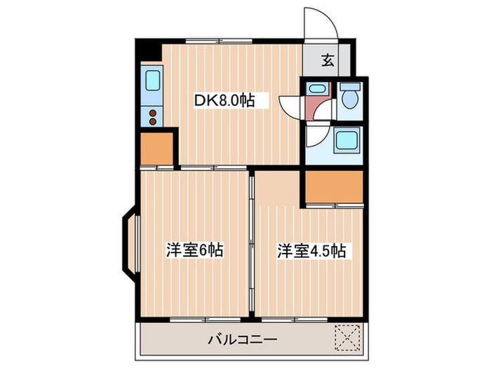 第１フェニックスハイツの物件間取画像