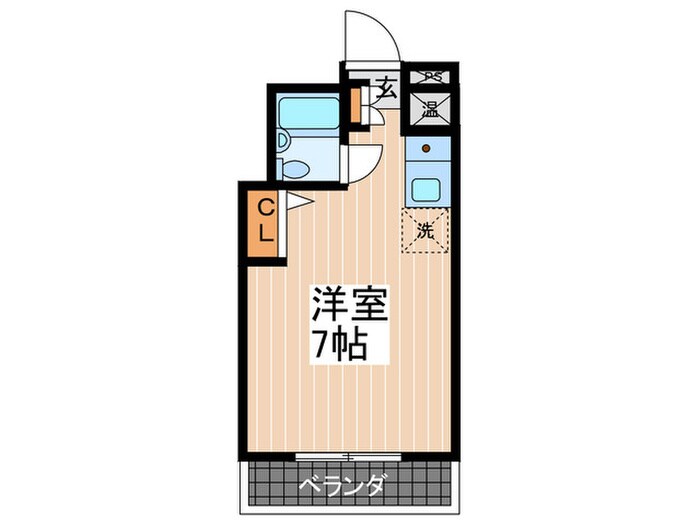 レジエンド船越南の物件間取画像