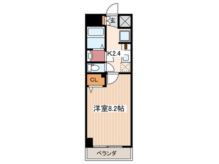 Ｍ＆Ｋ．ホ－プマンションの物件間取画像