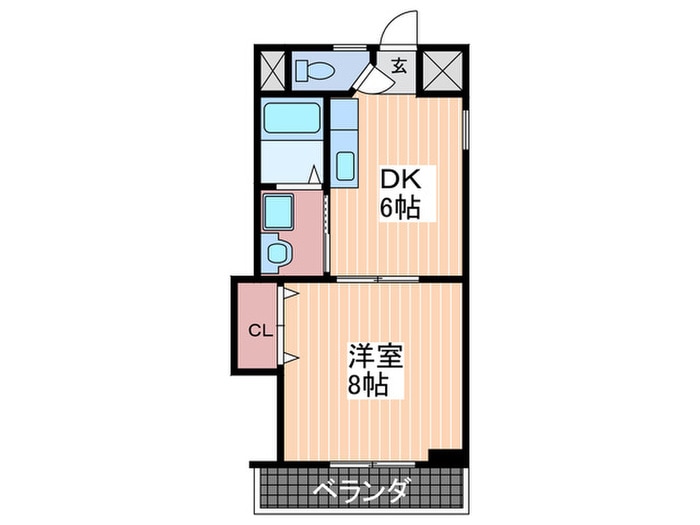 メイプル吉島の物件間取画像