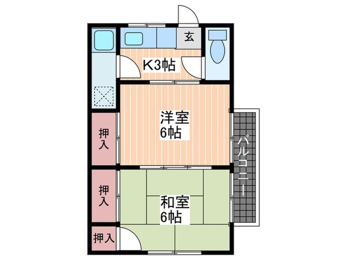 物件間取画像