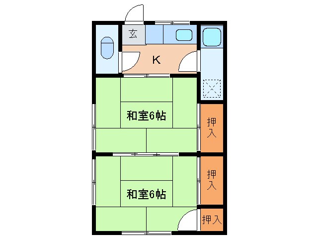 物件間取画像