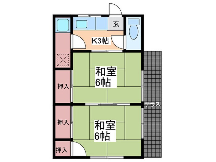 物件間取画像