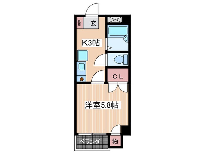 グレイス国泰寺の物件間取画像