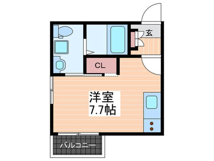 PREGO城内の物件間取画像