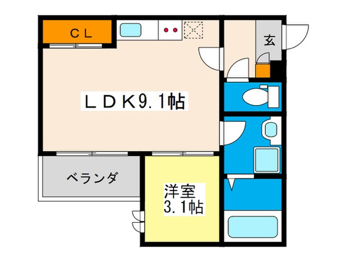 Regalest Cocon Minamikanonの物件間取画像