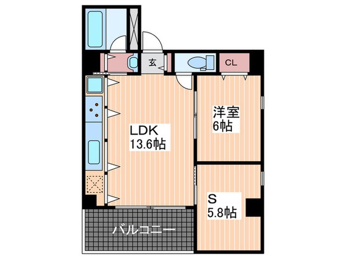 87g　YOSHIJIMA　ave.の物件間取画像