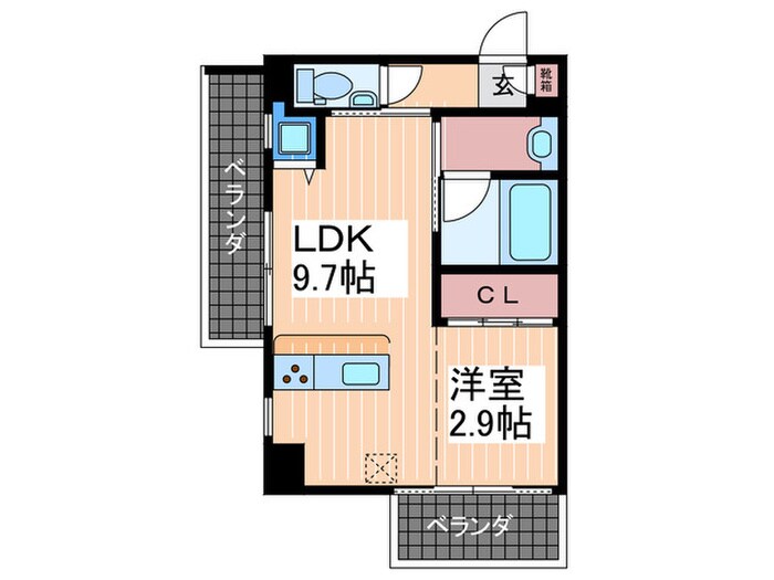 HOUSE　TAGAWAの物件間取画像