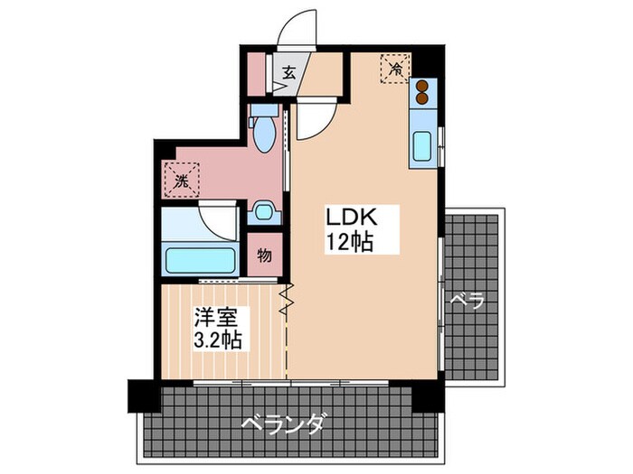 HOUSE　TAGAWAの物件間取画像