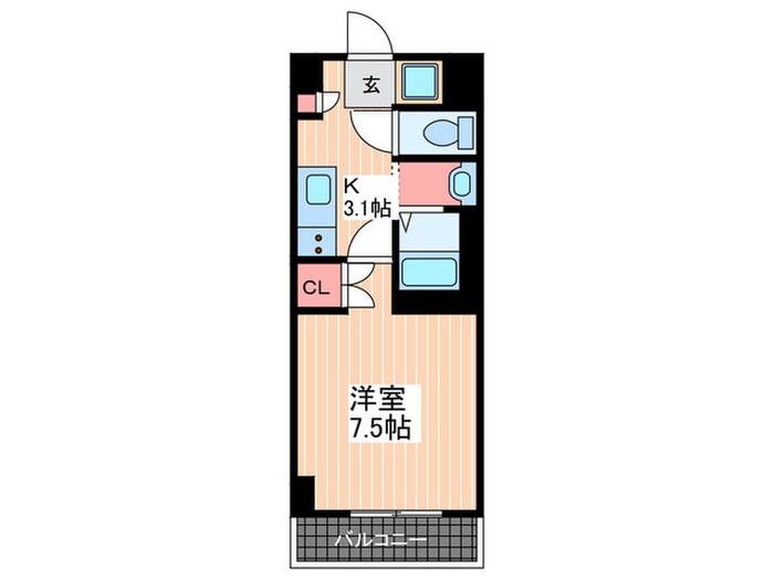 リバーサイド夢園の物件間取画像
