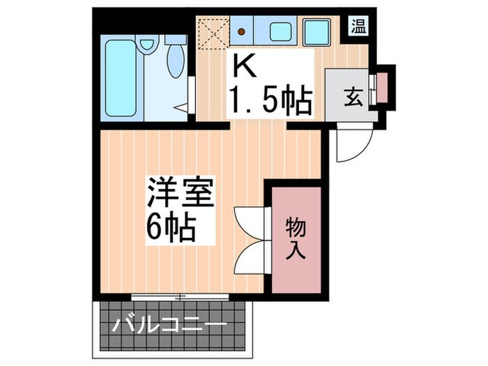 サンライズ五日市中央５丁目の物件間取画像