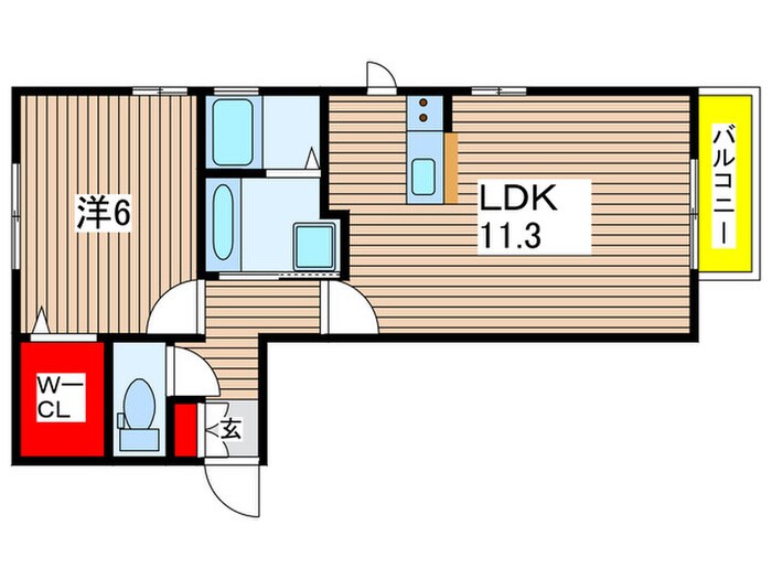 ミーティアの物件間取画像